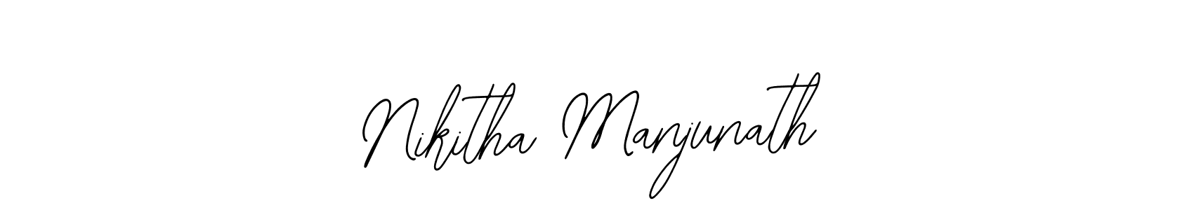 Design your own signature with our free online signature maker. With this signature software, you can create a handwritten (Bearetta-2O07w) signature for name Nikitha Manjunath. Nikitha Manjunath signature style 12 images and pictures png