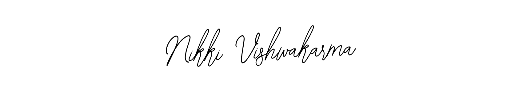 Similarly Bearetta-2O07w is the best handwritten signature design. Signature creator online .You can use it as an online autograph creator for name Nikki Vishwakarma. Nikki Vishwakarma signature style 12 images and pictures png
