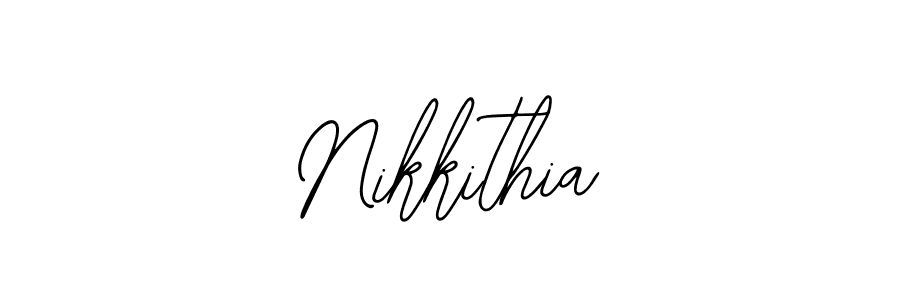 Create a beautiful signature design for name Nikkithia. With this signature (Bearetta-2O07w) fonts, you can make a handwritten signature for free. Nikkithia signature style 12 images and pictures png