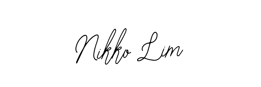 You can use this online signature creator to create a handwritten signature for the name Nikko Lim. This is the best online autograph maker. Nikko Lim signature style 12 images and pictures png