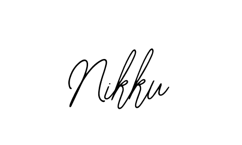 Make a beautiful signature design for name Nikku. With this signature (Bearetta-2O07w) style, you can create a handwritten signature for free. Nikku signature style 12 images and pictures png