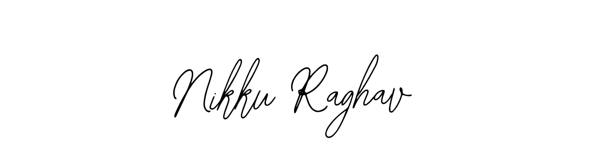 The best way (Bearetta-2O07w) to make a short signature is to pick only two or three words in your name. The name Nikku Raghav include a total of six letters. For converting this name. Nikku Raghav signature style 12 images and pictures png