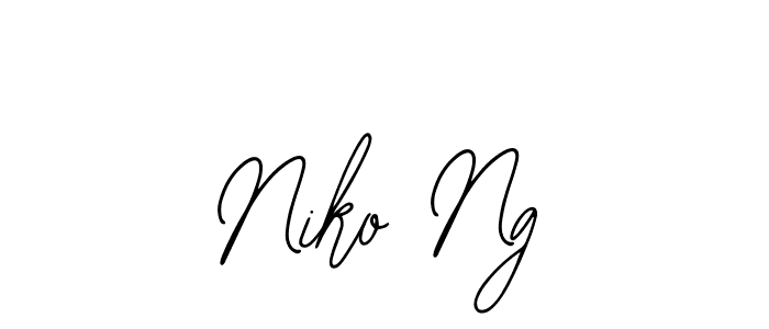 Once you've used our free online signature maker to create your best signature Bearetta-2O07w style, it's time to enjoy all of the benefits that Niko Ng name signing documents. Niko Ng signature style 12 images and pictures png