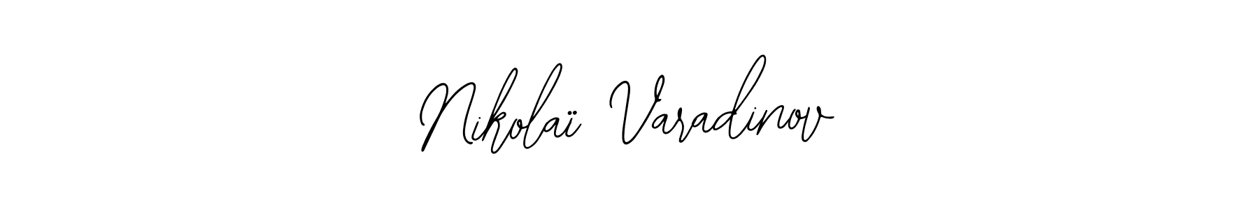 Design your own signature with our free online signature maker. With this signature software, you can create a handwritten (Bearetta-2O07w) signature for name Nikolaï Varadinov. Nikolaï Varadinov signature style 12 images and pictures png