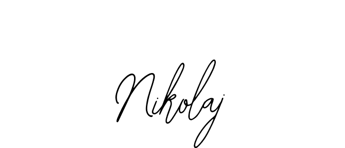 Make a beautiful signature design for name Nikolaj. Use this online signature maker to create a handwritten signature for free. Nikolaj signature style 12 images and pictures png