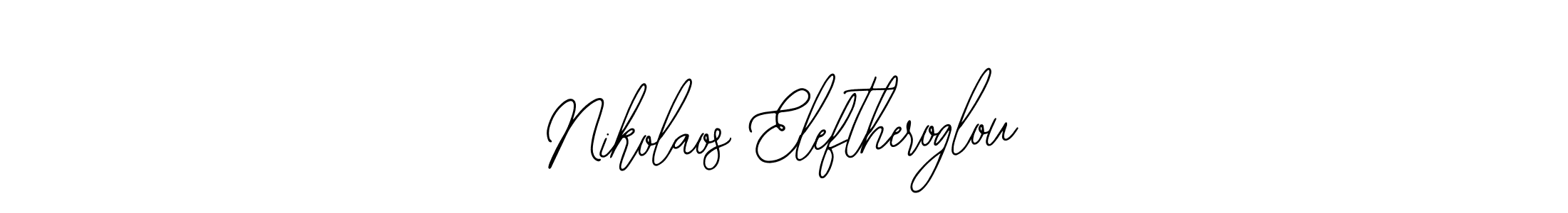 Nikolaos Eleftheroglou stylish signature style. Best Handwritten Sign (Bearetta-2O07w) for my name. Handwritten Signature Collection Ideas for my name Nikolaos Eleftheroglou. Nikolaos Eleftheroglou signature style 12 images and pictures png