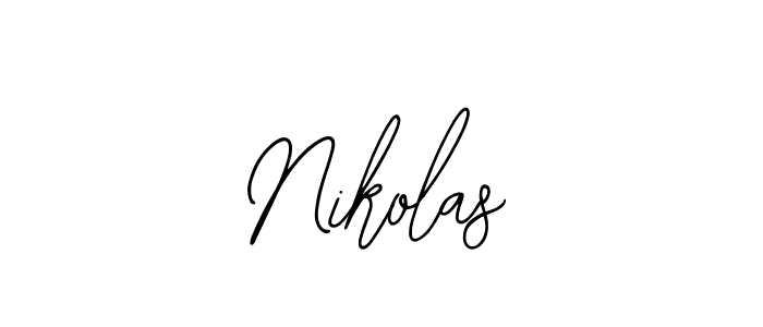 It looks lik you need a new signature style for name Nikolas. Design unique handwritten (Bearetta-2O07w) signature with our free signature maker in just a few clicks. Nikolas signature style 12 images and pictures png