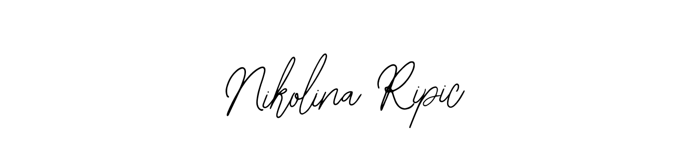 Make a short Nikolina Ripic signature style. Manage your documents anywhere anytime using Bearetta-2O07w. Create and add eSignatures, submit forms, share and send files easily. Nikolina Ripic signature style 12 images and pictures png