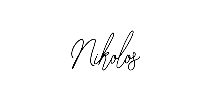 Create a beautiful signature design for name Nikolos. With this signature (Bearetta-2O07w) fonts, you can make a handwritten signature for free. Nikolos signature style 12 images and pictures png