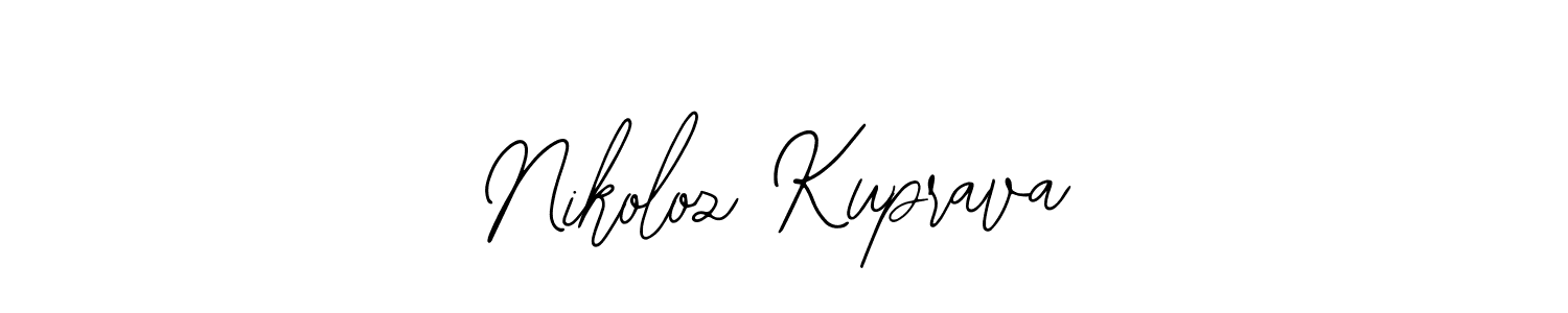 Once you've used our free online signature maker to create your best signature Bearetta-2O07w style, it's time to enjoy all of the benefits that Nikoloz Kuprava name signing documents. Nikoloz Kuprava signature style 12 images and pictures png