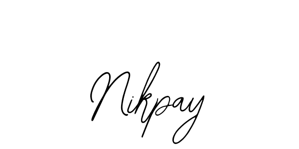 Also we have Nikpay name is the best signature style. Create professional handwritten signature collection using Bearetta-2O07w autograph style. Nikpay signature style 12 images and pictures png