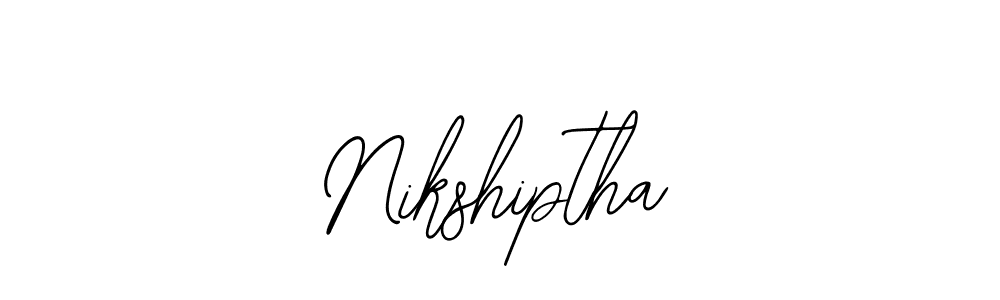 Here are the top 10 professional signature styles for the name Nikshiptha. These are the best autograph styles you can use for your name. Nikshiptha signature style 12 images and pictures png