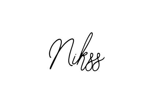 You can use this online signature creator to create a handwritten signature for the name Nikss. This is the best online autograph maker. Nikss signature style 12 images and pictures png