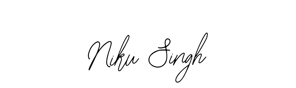 Also You can easily find your signature by using the search form. We will create Niku Singh name handwritten signature images for you free of cost using Bearetta-2O07w sign style. Niku Singh signature style 12 images and pictures png