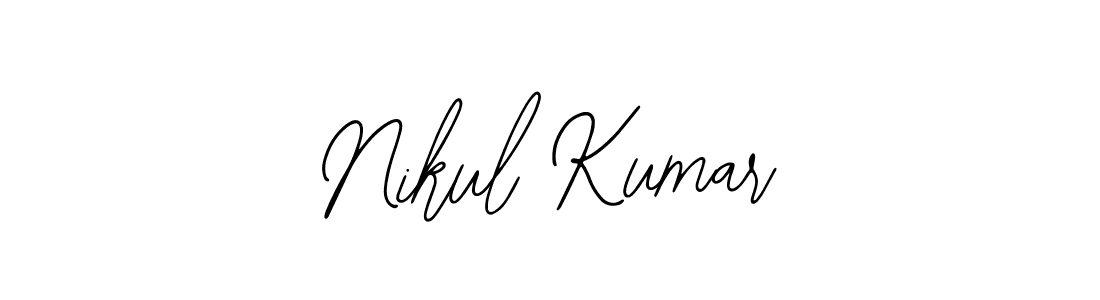 Also we have Nikul Kumar name is the best signature style. Create professional handwritten signature collection using Bearetta-2O07w autograph style. Nikul Kumar signature style 12 images and pictures png