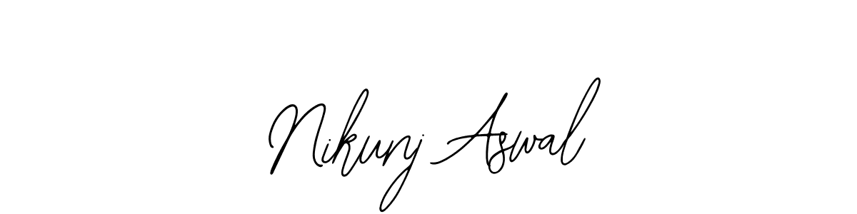 Make a short Nikunj Aswal signature style. Manage your documents anywhere anytime using Bearetta-2O07w. Create and add eSignatures, submit forms, share and send files easily. Nikunj Aswal signature style 12 images and pictures png