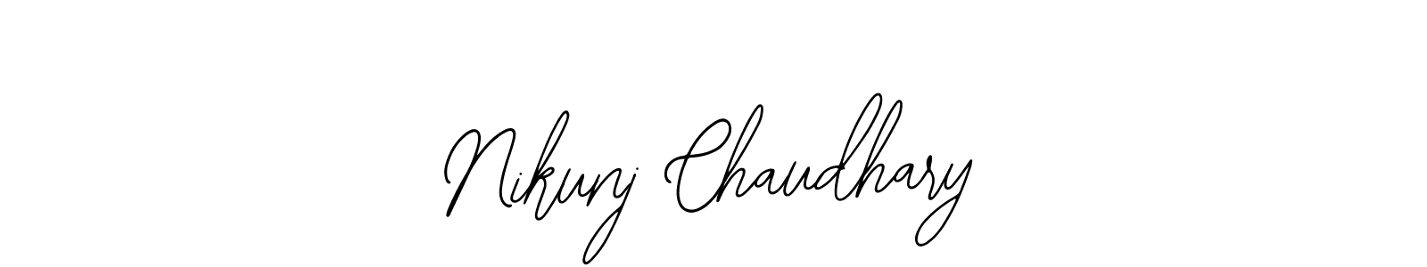 How to Draw Nikunj Chaudhary signature style? Bearetta-2O07w is a latest design signature styles for name Nikunj Chaudhary. Nikunj Chaudhary signature style 12 images and pictures png