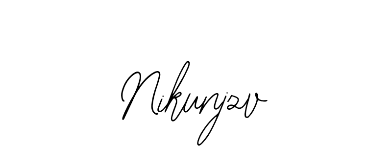 Also You can easily find your signature by using the search form. We will create Nikunjzv name handwritten signature images for you free of cost using Bearetta-2O07w sign style. Nikunjzv signature style 12 images and pictures png
