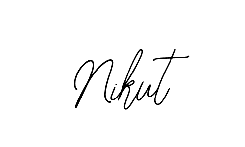 Create a beautiful signature design for name Nikut. With this signature (Bearetta-2O07w) fonts, you can make a handwritten signature for free. Nikut signature style 12 images and pictures png
