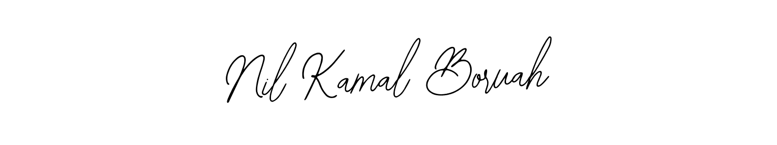 Design your own signature with our free online signature maker. With this signature software, you can create a handwritten (Bearetta-2O07w) signature for name Nil Kamal Boruah. Nil Kamal Boruah signature style 12 images and pictures png