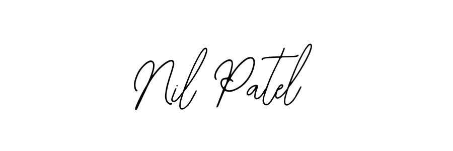 Make a beautiful signature design for name Nil Patel. With this signature (Bearetta-2O07w) style, you can create a handwritten signature for free. Nil Patel signature style 12 images and pictures png