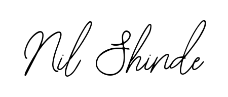 Upgrade your professional image with Nil Shinde signature created with Bearetta-2O07w font. Fast, free, and watermark-free download. Nil Shinde signature style 12 images and pictures png
