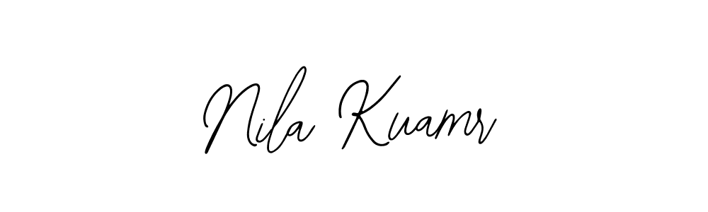 How to make Nila Kuamr signature? Bearetta-2O07w is a professional autograph style. Create handwritten signature for Nila Kuamr name. Nila Kuamr signature style 12 images and pictures png