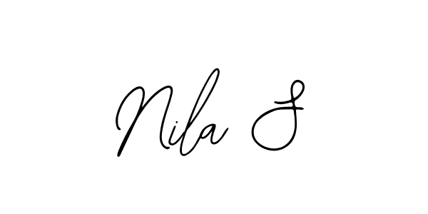 Make a beautiful signature design for name Nila S. With this signature (Bearetta-2O07w) style, you can create a handwritten signature for free. Nila S signature style 12 images and pictures png