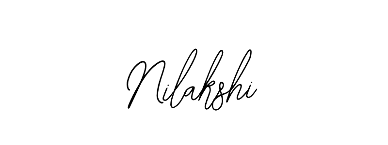 if you are searching for the best signature style for your name Nilakshi. so please give up your signature search. here we have designed multiple signature styles  using Bearetta-2O07w. Nilakshi signature style 12 images and pictures png
