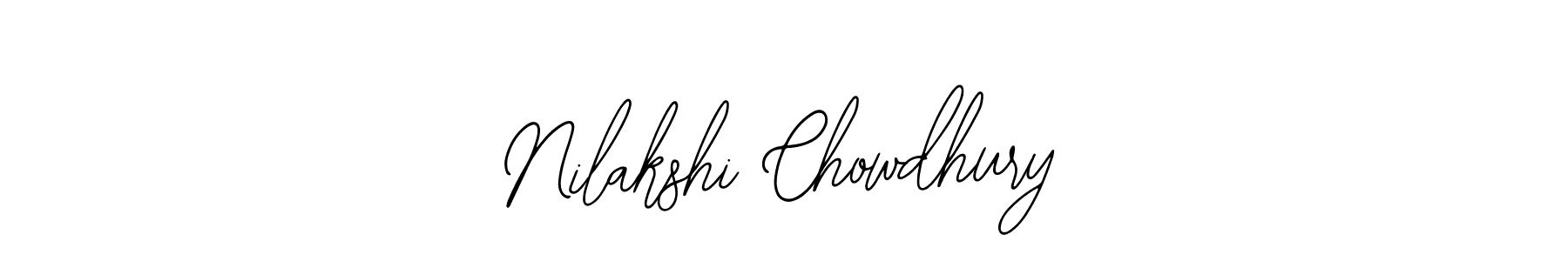 It looks lik you need a new signature style for name Nilakshi Chowdhury. Design unique handwritten (Bearetta-2O07w) signature with our free signature maker in just a few clicks. Nilakshi Chowdhury signature style 12 images and pictures png