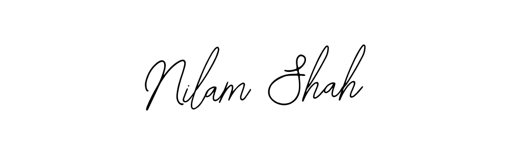 Best and Professional Signature Style for Nilam Shah. Bearetta-2O07w Best Signature Style Collection. Nilam Shah signature style 12 images and pictures png