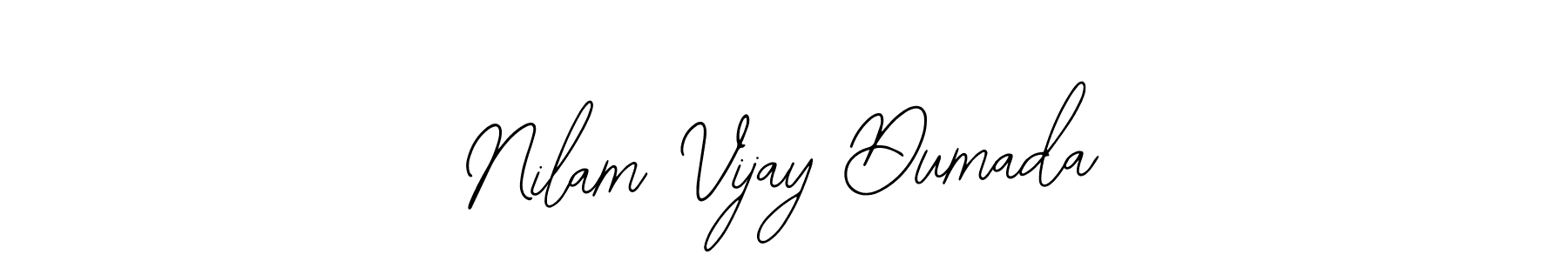 Make a beautiful signature design for name Nilam Vijay Dumada. Use this online signature maker to create a handwritten signature for free. Nilam Vijay Dumada signature style 12 images and pictures png