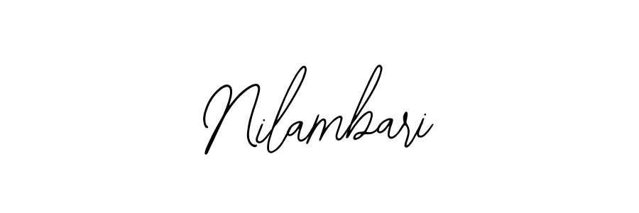 How to Draw Nilambari signature style? Bearetta-2O07w is a latest design signature styles for name Nilambari. Nilambari signature style 12 images and pictures png