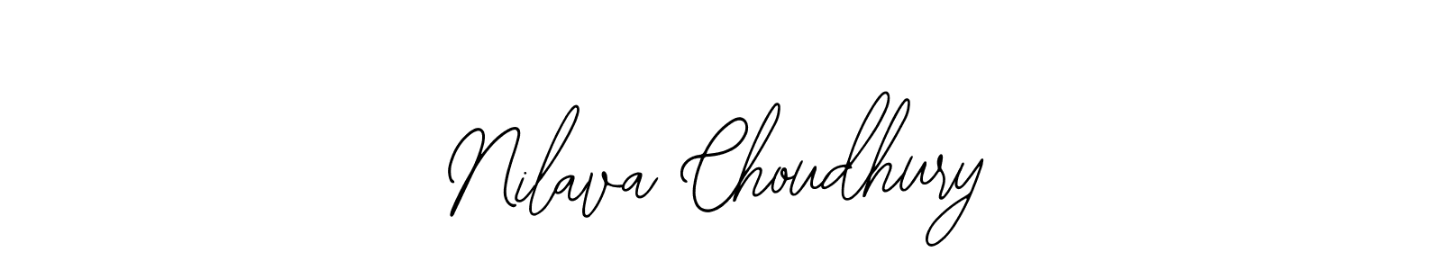 Also You can easily find your signature by using the search form. We will create Nilava Choudhury name handwritten signature images for you free of cost using Bearetta-2O07w sign style. Nilava Choudhury signature style 12 images and pictures png