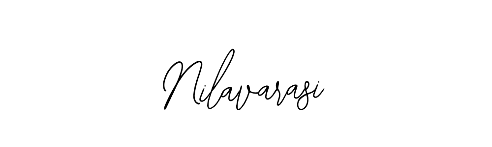 You should practise on your own different ways (Bearetta-2O07w) to write your name (Nilavarasi) in signature. don't let someone else do it for you. Nilavarasi signature style 12 images and pictures png