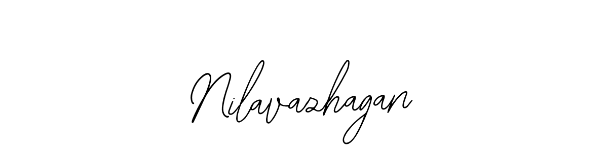 You should practise on your own different ways (Bearetta-2O07w) to write your name (Nilavazhagan) in signature. don't let someone else do it for you. Nilavazhagan signature style 12 images and pictures png