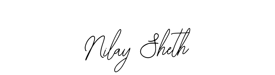 Design your own signature with our free online signature maker. With this signature software, you can create a handwritten (Bearetta-2O07w) signature for name Nilay Sheth. Nilay Sheth signature style 12 images and pictures png