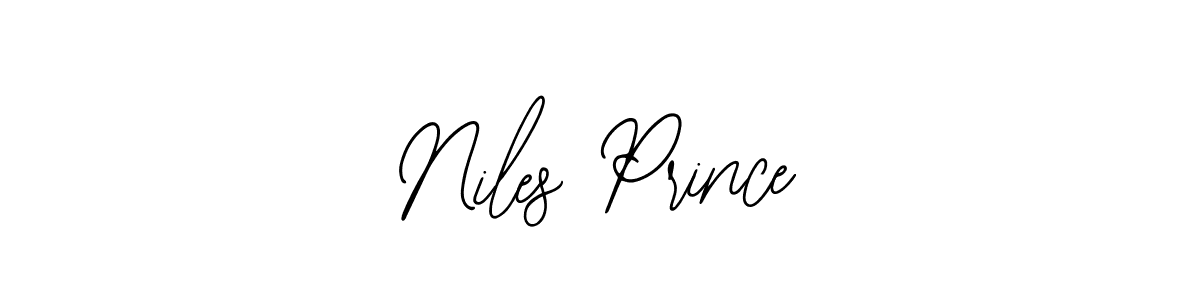 Bearetta-2O07w is a professional signature style that is perfect for those who want to add a touch of class to their signature. It is also a great choice for those who want to make their signature more unique. Get Niles Prince name to fancy signature for free. Niles Prince signature style 12 images and pictures png