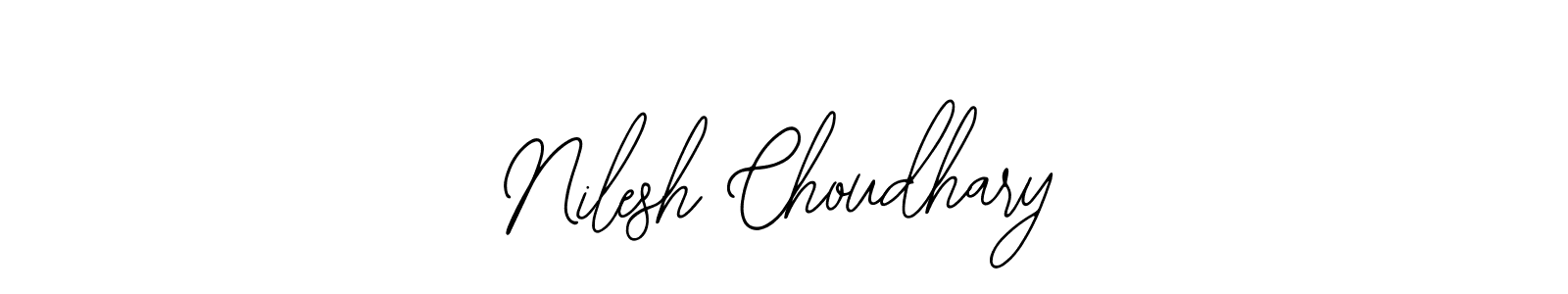 Make a beautiful signature design for name Nilesh Choudhary. With this signature (Bearetta-2O07w) style, you can create a handwritten signature for free. Nilesh Choudhary signature style 12 images and pictures png