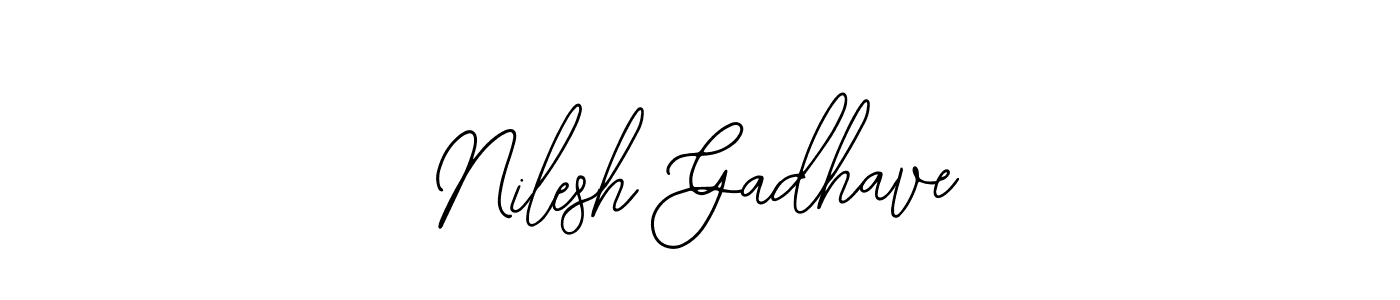 It looks lik you need a new signature style for name Nilesh Gadhave. Design unique handwritten (Bearetta-2O07w) signature with our free signature maker in just a few clicks. Nilesh Gadhave signature style 12 images and pictures png