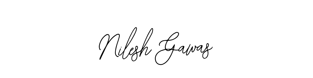 Design your own signature with our free online signature maker. With this signature software, you can create a handwritten (Bearetta-2O07w) signature for name Nilesh Gawas. Nilesh Gawas signature style 12 images and pictures png