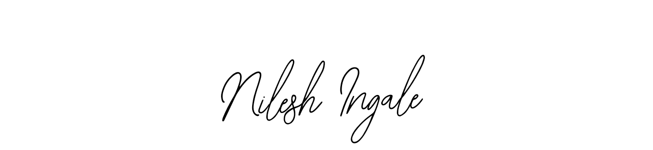 Make a beautiful signature design for name Nilesh Ingale. Use this online signature maker to create a handwritten signature for free. Nilesh Ingale signature style 12 images and pictures png