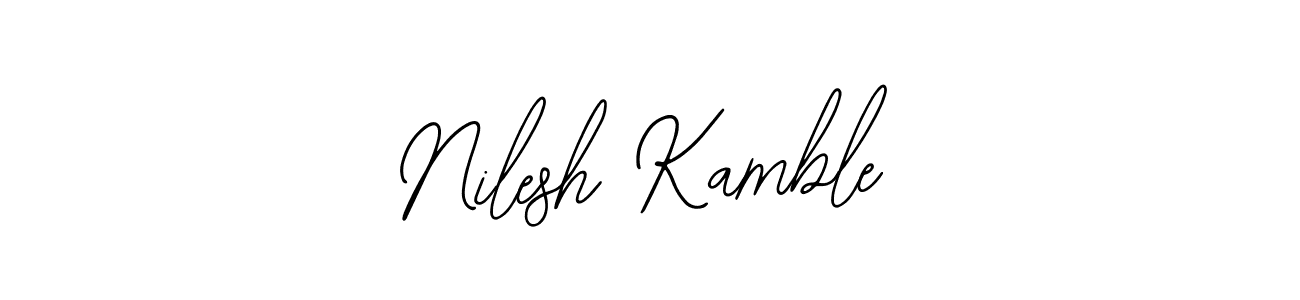 You can use this online signature creator to create a handwritten signature for the name Nilesh Kamble. This is the best online autograph maker. Nilesh Kamble signature style 12 images and pictures png