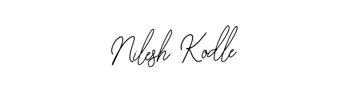 It looks lik you need a new signature style for name Nilesh Kodle. Design unique handwritten (Bearetta-2O07w) signature with our free signature maker in just a few clicks. Nilesh Kodle signature style 12 images and pictures png