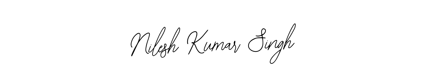 How to Draw Nilesh Kumar Singh signature style? Bearetta-2O07w is a latest design signature styles for name Nilesh Kumar Singh. Nilesh Kumar Singh signature style 12 images and pictures png