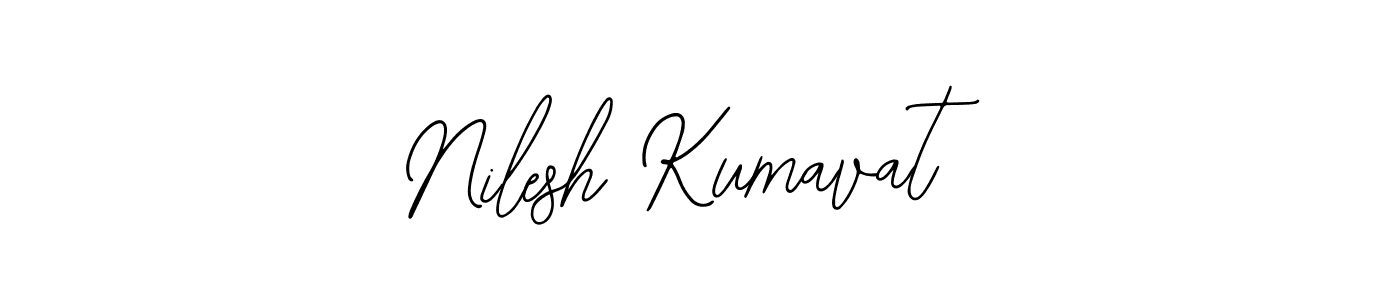 This is the best signature style for the Nilesh Kumavat name. Also you like these signature font (Bearetta-2O07w). Mix name signature. Nilesh Kumavat signature style 12 images and pictures png