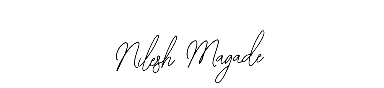 See photos of Nilesh Magade official signature by Spectra . Check more albums & portfolios. Read reviews & check more about Bearetta-2O07w font. Nilesh Magade signature style 12 images and pictures png