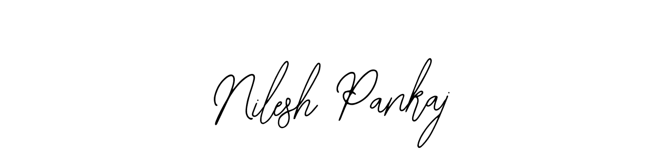 How to Draw Nilesh Pankaj signature style? Bearetta-2O07w is a latest design signature styles for name Nilesh Pankaj. Nilesh Pankaj signature style 12 images and pictures png