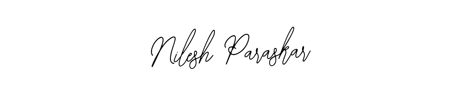 Also we have Nilesh Paraskar name is the best signature style. Create professional handwritten signature collection using Bearetta-2O07w autograph style. Nilesh Paraskar signature style 12 images and pictures png