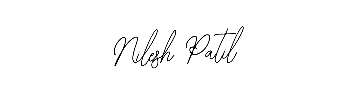 Use a signature maker to create a handwritten signature online. With this signature software, you can design (Bearetta-2O07w) your own signature for name Nilesh Patil. Nilesh Patil signature style 12 images and pictures png